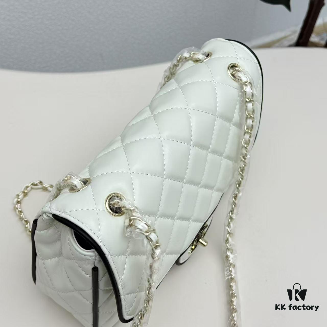 693047d5f09edb6de4c4dffd CHANEL 25P Panda Spring/Summer Collection - Luxurious Lambskin with Gold Hardware, Black and White Classic Quilted Design