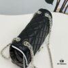 693047def09edb6de4c4e003 CHANEL 25P Panda Spring-Summer Collection Black and White Calfskin with Gold Hardware
