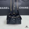 69304805f09edb6de4c4e01c Top Quality Original Chanel 25C Hobo Bag - Grained Leather Shoulder Bag with Vintage Gold-Tone Buckle Drawstring Design