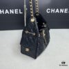 69304807f09edb6de4c4e01f Top Quality Original Chanel 25C Hobo Bag - Grained Leather Shoulder Bag with Vintage Gold-Tone Buckle Drawstring Design