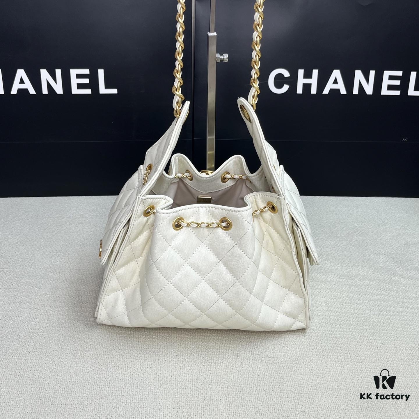 6930480cf09edb6de4c4e023 Top-Grade Authentic Chanel 25C Hobo Bag - Quilted Small Shoulder Bag with Vintage Coin Toggle Drawstring, Saffiano Leather, Black and Gold Hardware