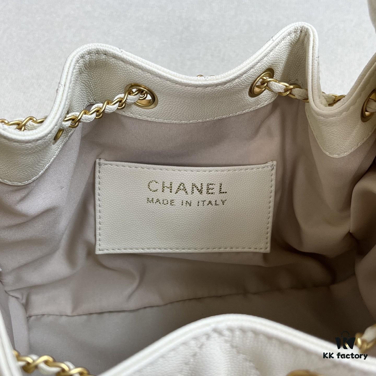 69304818f09edb6de4c4e02f Top-Grade Authentic Chanel 25C Hobo Bag - Quilted Small Shoulder Bag with Vintage Coin Toggle Drawstring, Saffiano Leather, Black and Gold Hardware