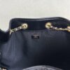 6930481cf09edb6de4c4e033 Top-Grade Authentic Chanel 25C Oil-Waxed Leather Hobo Bag - Mini Vintage Bucket Shoulder Bag with Retro Gold-Tone Buckle Drawstring, Quilted Design, Classic Chain Detail