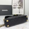 6930481ff09edb6de4c4e035 CHANEL 25P New Handle Top Handle Bag Mini in Black and Gold Lambskin