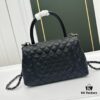 69304850f09edb6de4c4e054 Calfskin Leather Handbag with Lizard Texture, Exclusive Chanel-Style Hardware, Dual Carry Tote & Shoulder Bag
