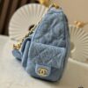 693048b8f09edb6de4c4e0b9 CHANEL Denim Bag