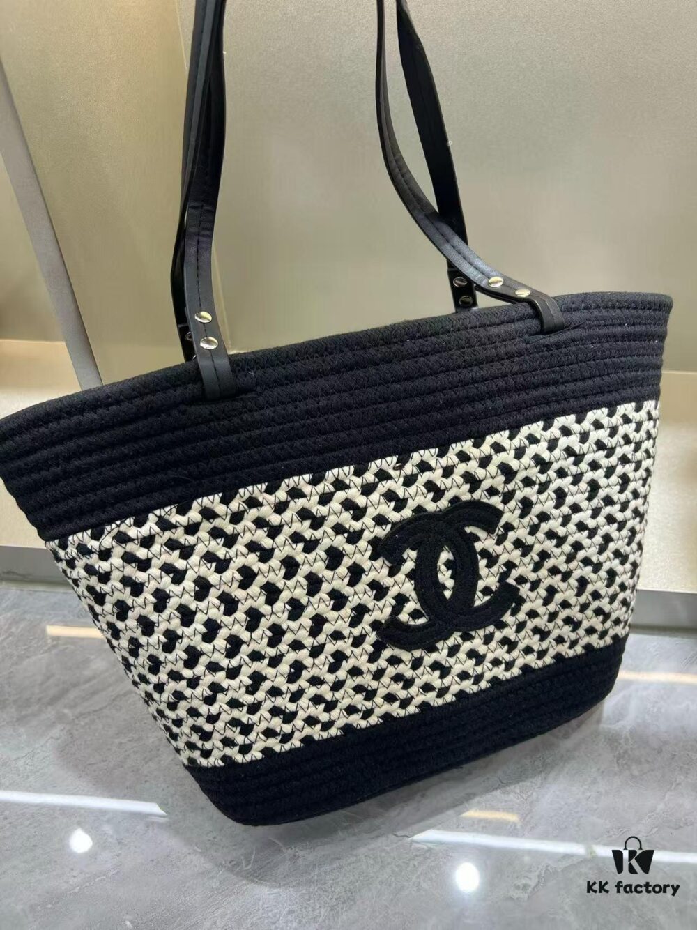 693048c5f09edb6de4c4e0ca Chanel Summer New Arrival Woven Bag, Large-Capacity Tote, Vacation Beach Bag, Shoulder Bag 43.28