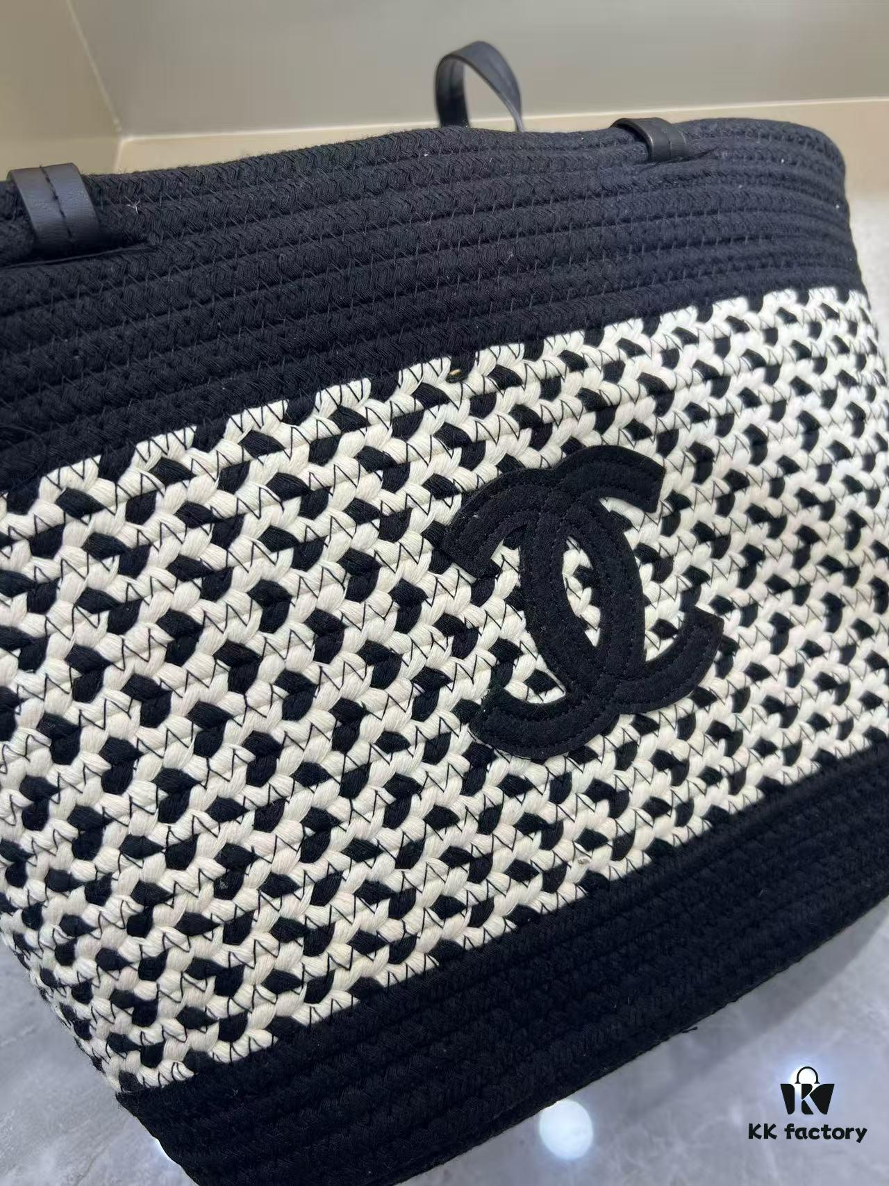 693048ccf09edb6de4c4e0da Chanel Summer New Arrival Woven Bag, Large-Capacity Tote, Vacation Beach Bag, Shoulder Bag 43.28