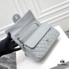 693048fff09edb6de4c4e12a CHANEL Lambskin Classic Crossbody Bag with Original Hardware, Red Interior, Summer New Arrival