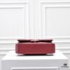 CHANEL Lambskin Classic Crossbody Bag with Original Hardware, Red Interior, Summer Style