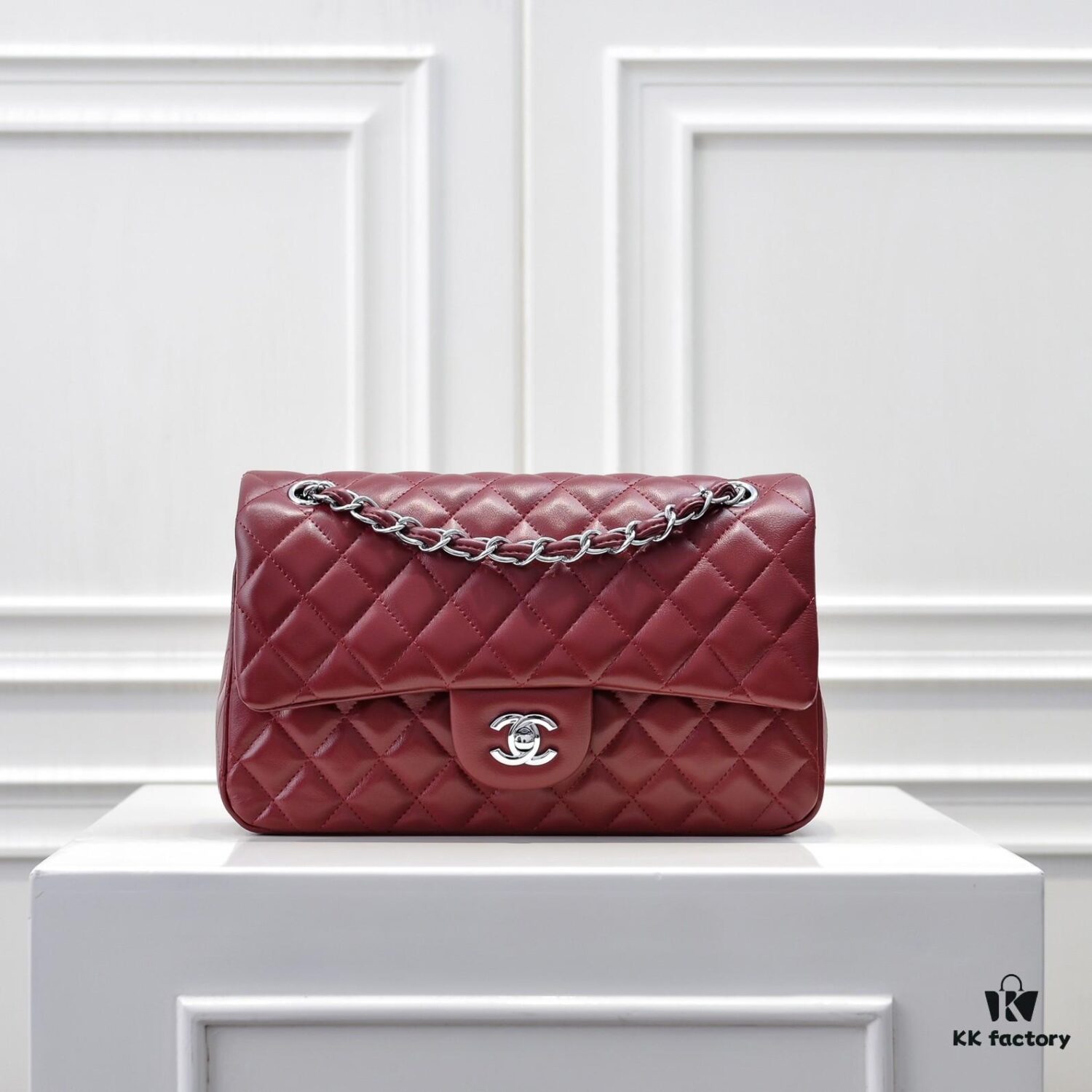 69304906f09edb6de4c4e137 CHANEL Lambskin Classic Crossbody Bag in Red Interior - Summer Collection 1112