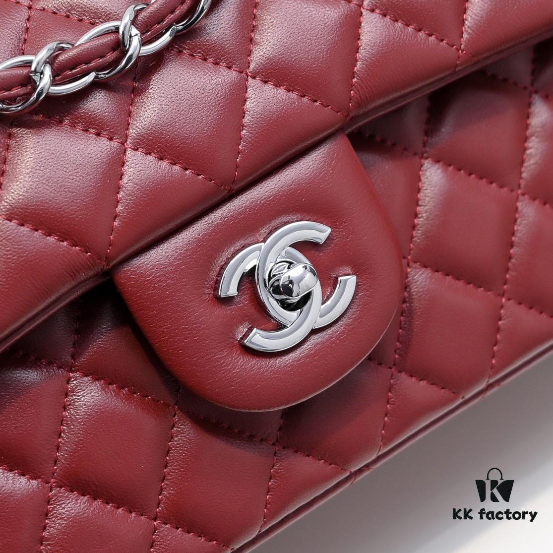 6930490df09edb6de4c4e13e CHANEL Lambskin Classic Crossbody Bag in Red Interior - Summer Collection 1112