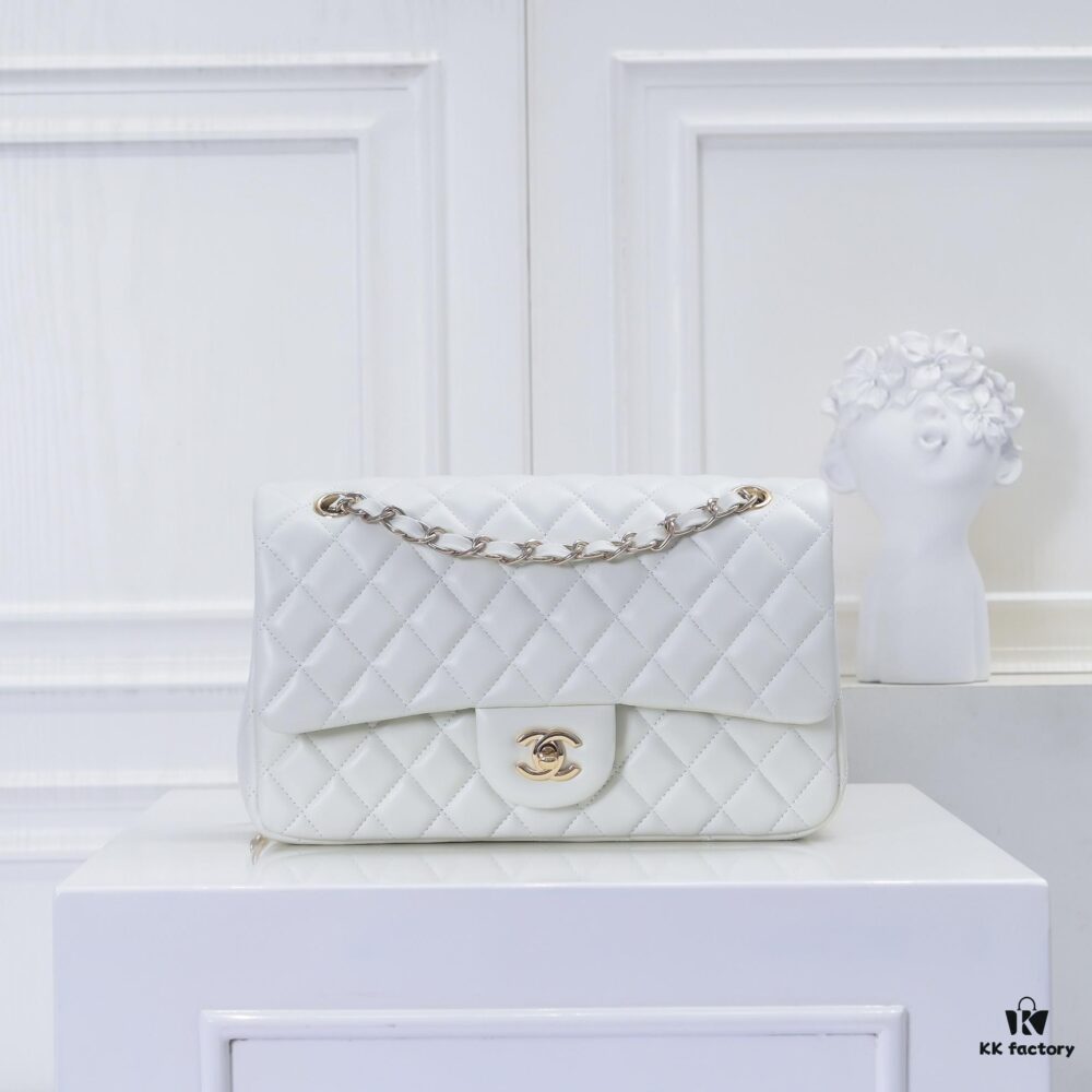 6930490df09edb6de4c4e13f CHANEL Lambskin Classic Crossbody Bag in Red Interior - Summer Collection