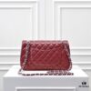 6930490ff09edb6de4c4e141 CHANEL Lambskin Classic Crossbody Bag in Red Interior - Summer Collection 1112