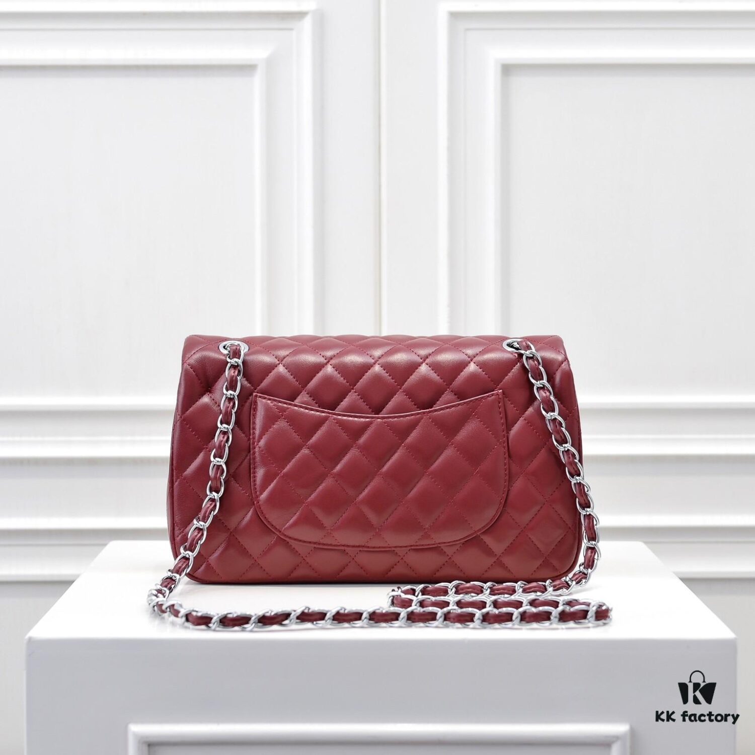 6930490ff09edb6de4c4e141 CHANEL Lambskin Classic Crossbody Bag in Red Interior - Summer Collection 1112