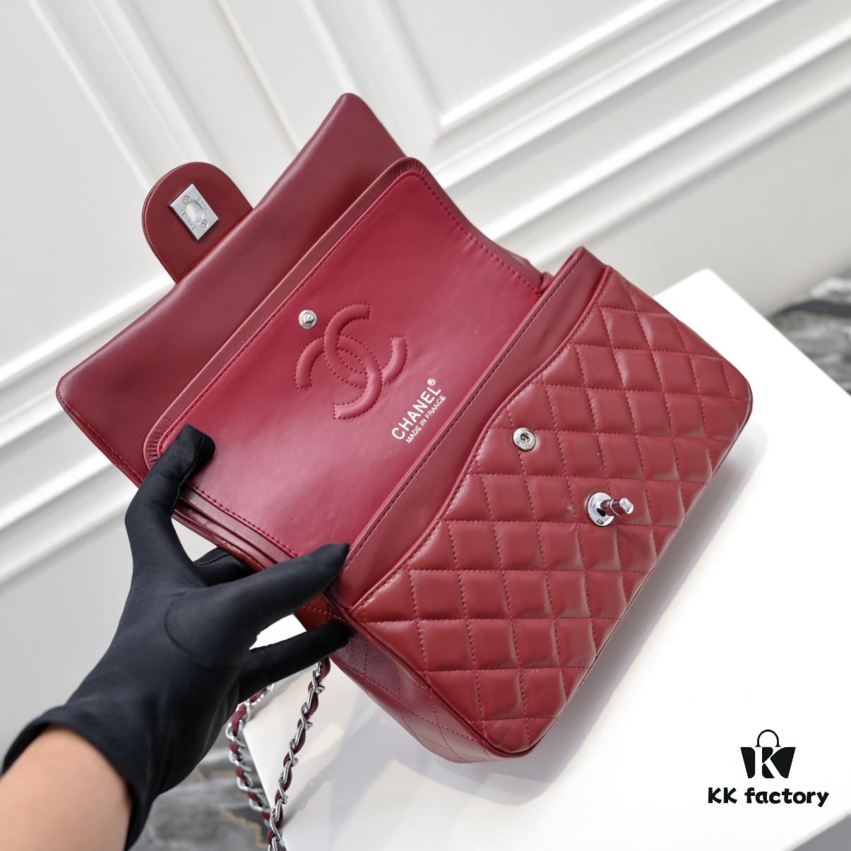 69304915f09edb6de4c4e14d CHANEL Lambskin Classic Crossbody Bag in Red Interior - Summer Collection 1112