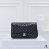 CHANEL Lambskin Classic Crossbody Bag in Red Interior - Summer Collection
