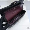 CHANEL Lambskin Classic Crossbody Bag in Red Interior - Summer Collection