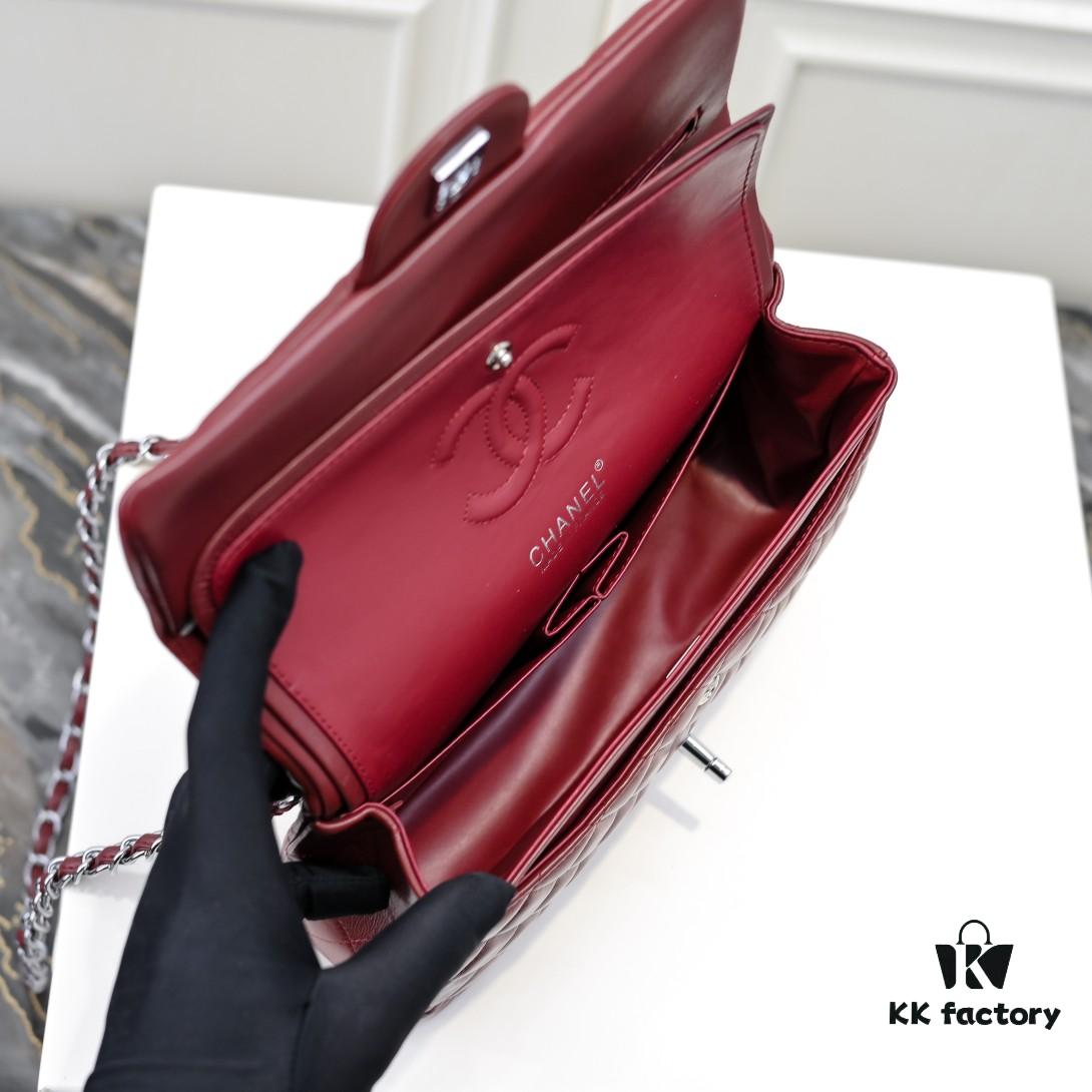 69304925f09edb6de4c4e162 CHANEL Lambskin Classic Crossbody Bag in Red Interior - Summer Collection 1112