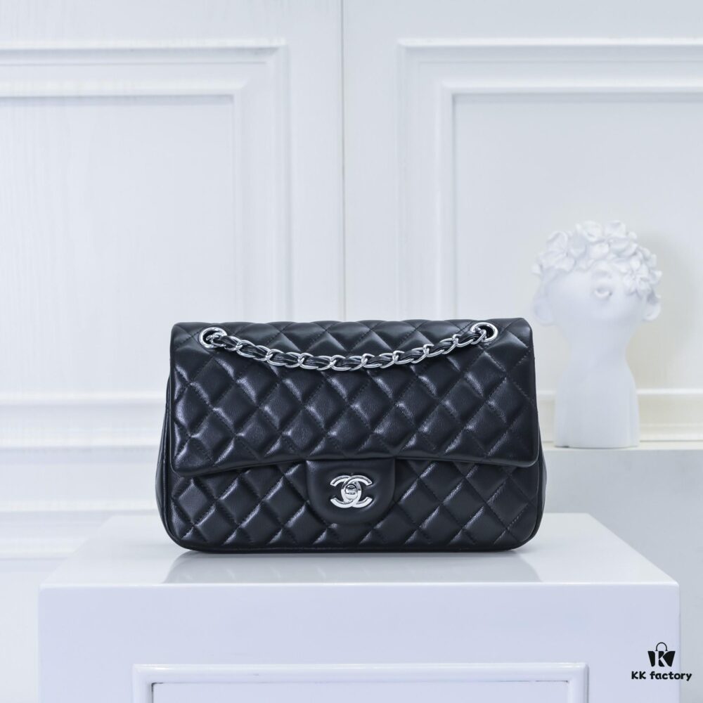 69304934f09edb6de4c4e175 CHANEL Lambskin Classic Crossbody Bag with Red Interior, Summer Arrival, Full-Grain Lambskin with Original Hardware