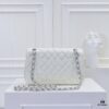 69304937f09edb6de4c4e178 CHANEL Lambskin Classic Crossbody Bag with Red Lining, Summer Collection