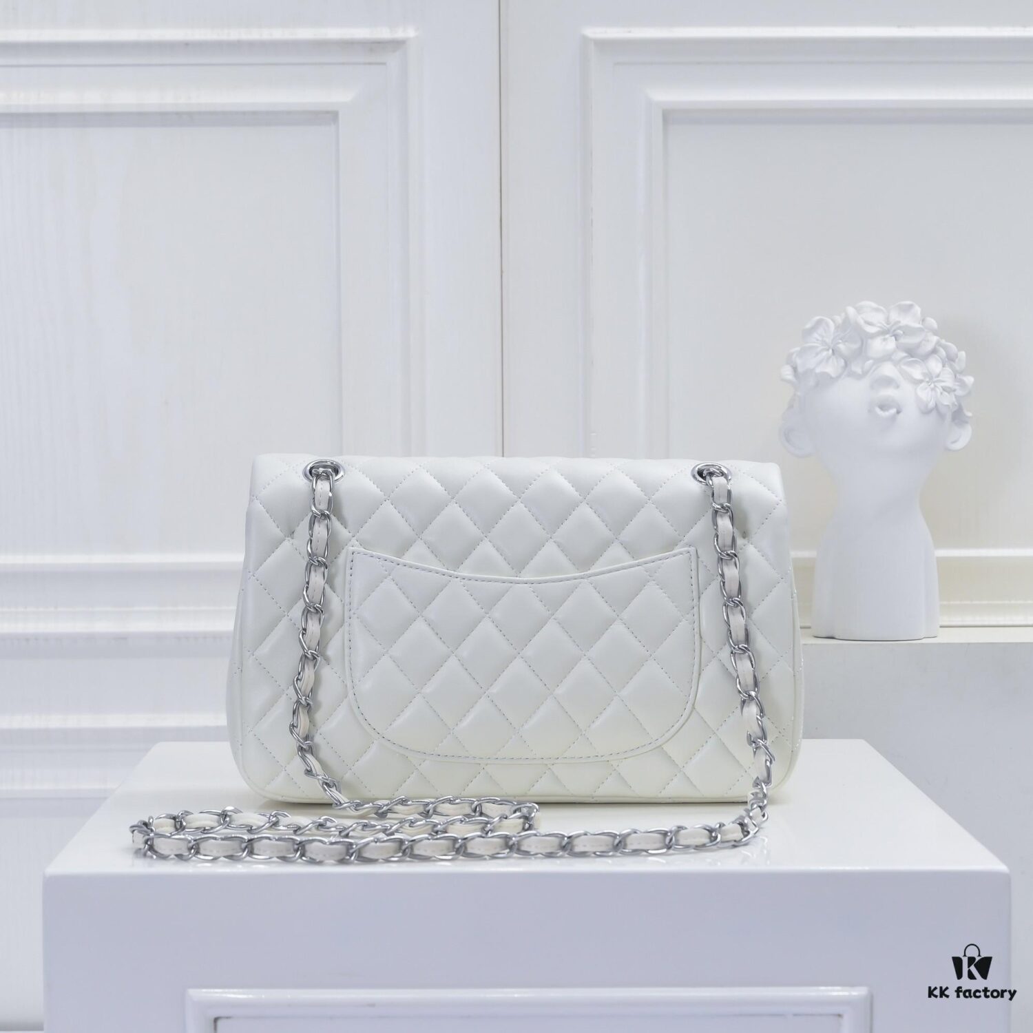 69304937f09edb6de4c4e178 CHANEL Lambskin Classic Crossbody Bag with Red Lining, Summer Collection