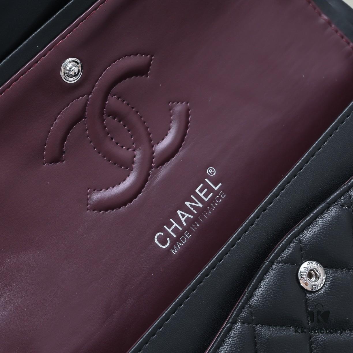 CHANEL Lambskin Classic Crossbody Bag with Red Interior, Summer Arrival, Full-Grain Lambskin with Original Hardware
