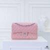69304939f09edb6de4c4e17d CHANEL Lambskin Classic Crossbody Bag with Red Lining, Summer Arrival, Original Hardware, Size: 25.5*16*6.5