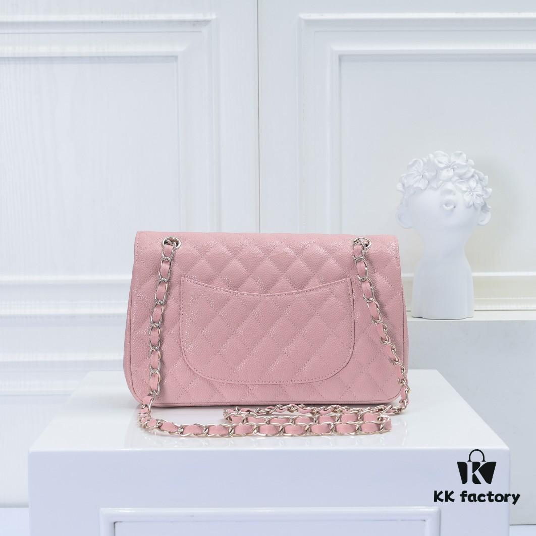 6930494ff09edb6de4c4e199 Chanel 2.55 Classic Flap Bag in Top-Tier Caviar Quilted Calfskin with Genuine 24K Gold Hardware