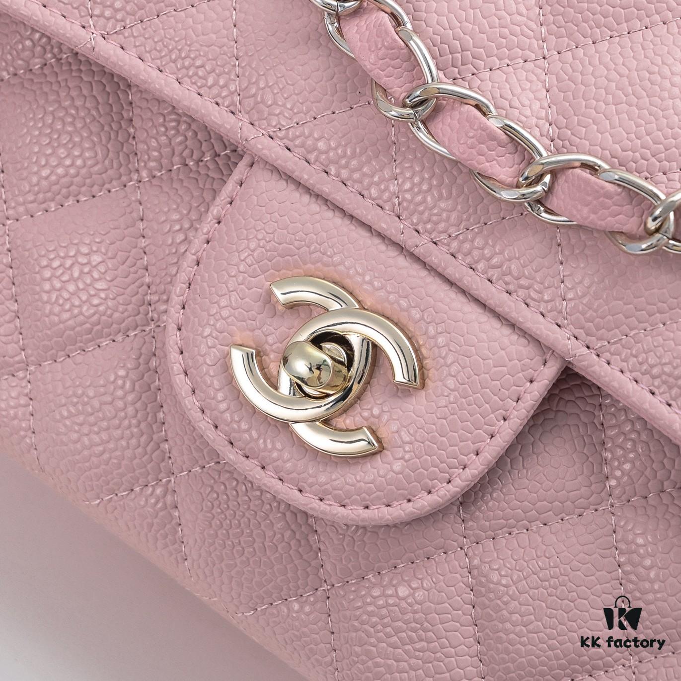 69304952f09edb6de4c4e19b Chanel 2.55 Classic Flap Bag in Top-Tier Caviar Quilted Calfskin with Genuine 24K Gold Hardware