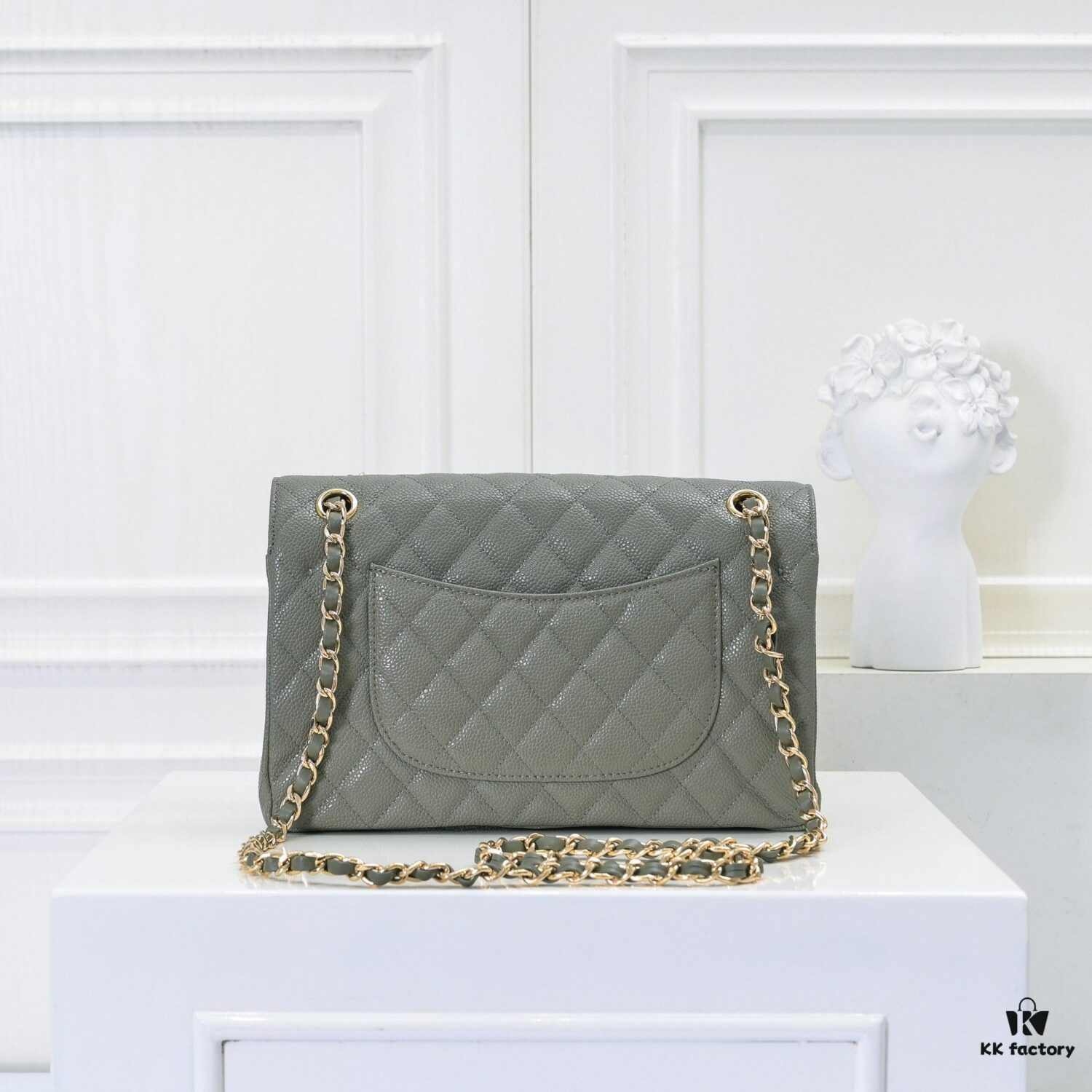 69304956f09edb6de4c4e1a0 Chanel 2.55 Classic Flap Bag in Top-Tier Caviar Quilted Calfskin with Genuine 24K Gold Hardware