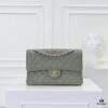 69304956f09edb6de4c4e1a1 Chanel 2.55 Classic Flap Bag in Top-Tier Caviar Quilted Calfskin with Genuine 24K Gold Hardware