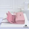 69304957f09edb6de4c4e1a2 CHANEL Lambskin Classic Crossbody Bag with Red Lining, Summer Arrival, Original Hardware, Size: 25.5*16*6.5