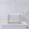 69304964f09edb6de4c4e1b0 Chanel 2.55 Quilted Caviar Leather Shoulder Bag with Genuine Gold-Tone Hardware