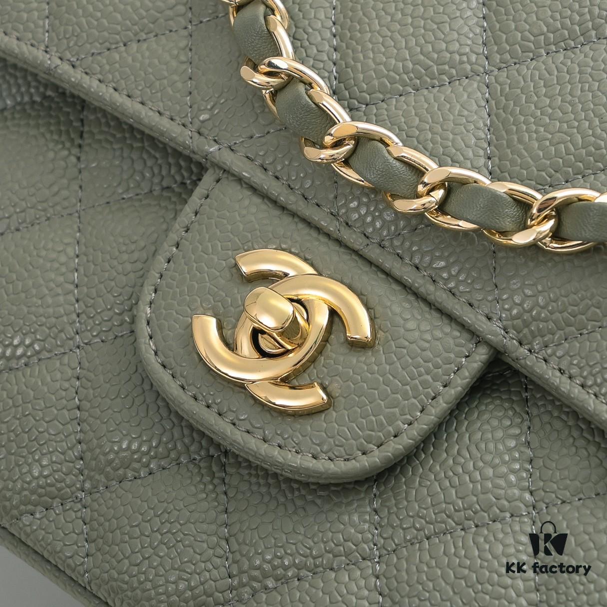 6930496af09edb6de4c4e1b7 Chanel 2.55 Classic Flap Bag in Top-Tier Caviar Quilted Calfskin with Genuine 24K Gold Hardware