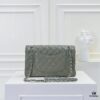 Chanel 2.55 Classic Flap Bag in Top-Tier Caviar Quilted Calfskin with Genuine Gold Hardware