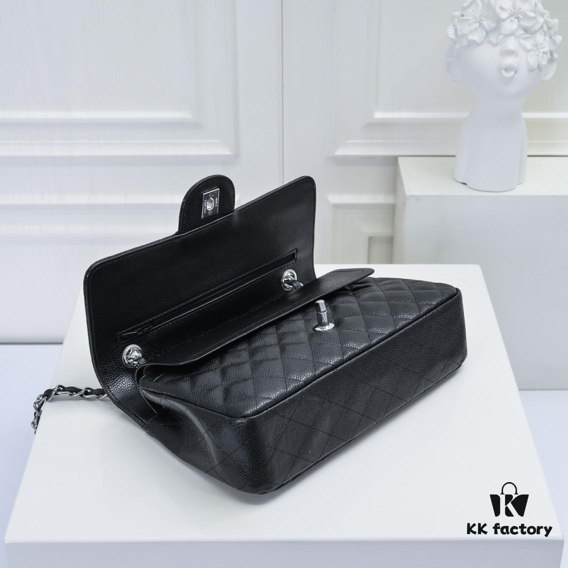 6930497ff09edb6de4c4e1cb Chanel 2.55 Quilted Caviar Grain Calfskin Handbag - Ultimate Luxury Edition