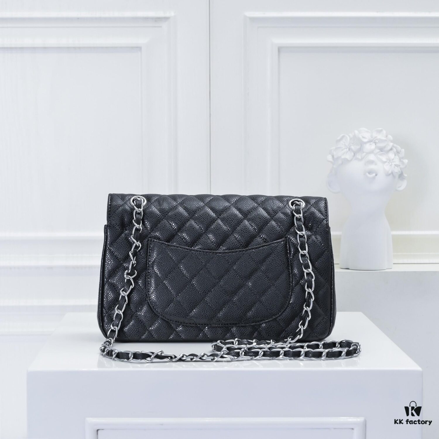 69304980f09edb6de4c4e1cc Chanel 2.55 Quilted Caviar Grain Calfskin Handbag - Ultimate Luxury Edition