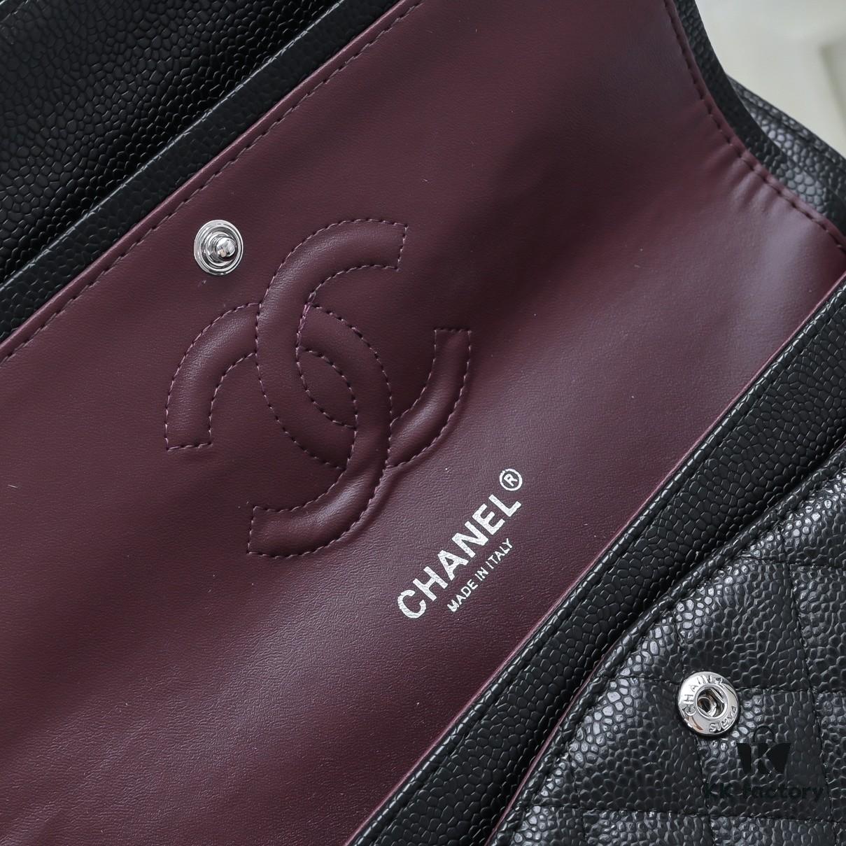 69304982f09edb6de4c4e1cf Chanel 2.55 Quilted Caviar Grain Calfskin Handbag - Ultimate Luxury Edition