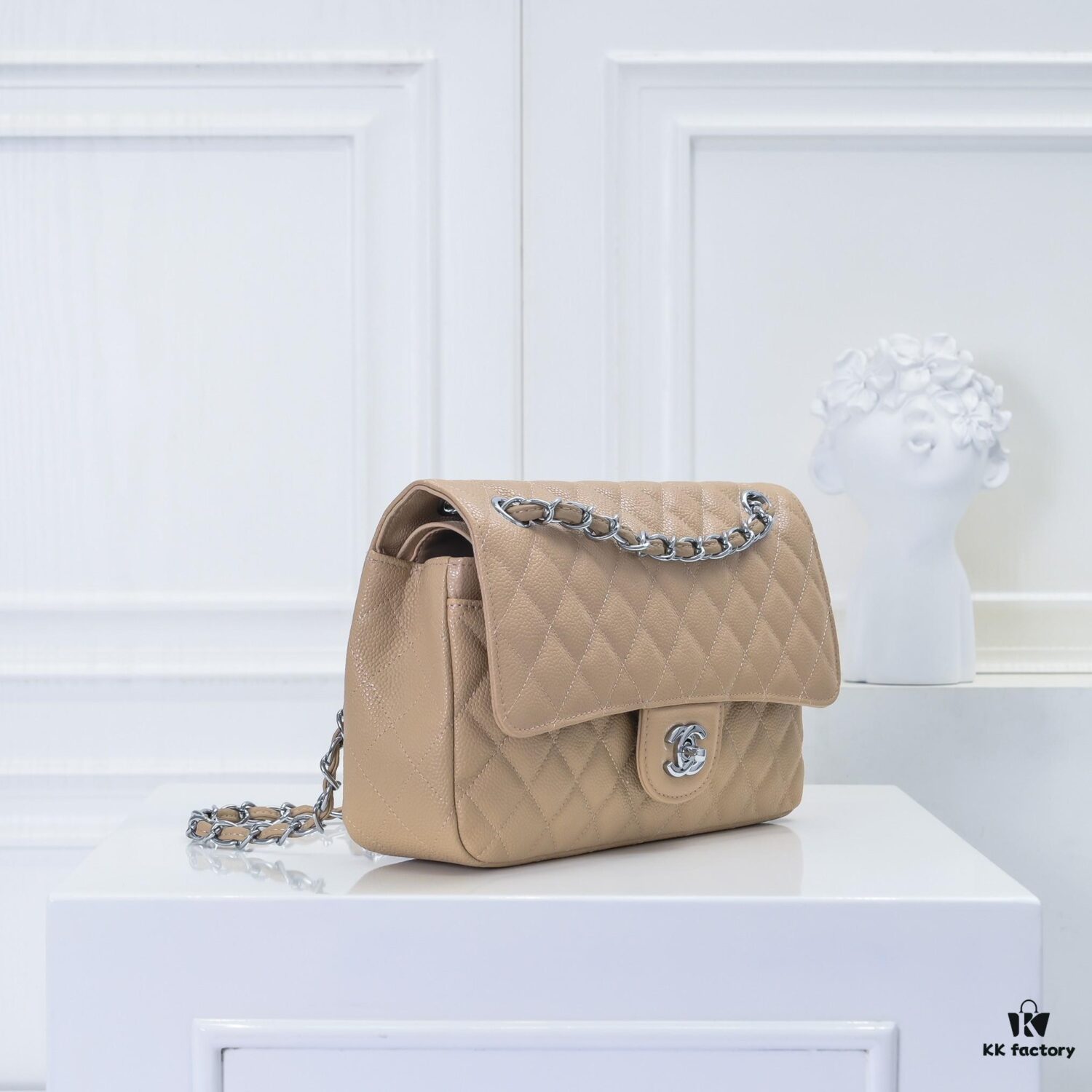 69304988f09edb6de4c4e1d5 Chanel Classic Flap Bag CF2.55, Ultimate Luxury Item, Top-Tier Caviar Quilted Calfskin with Genuine 24K Gold Hardware