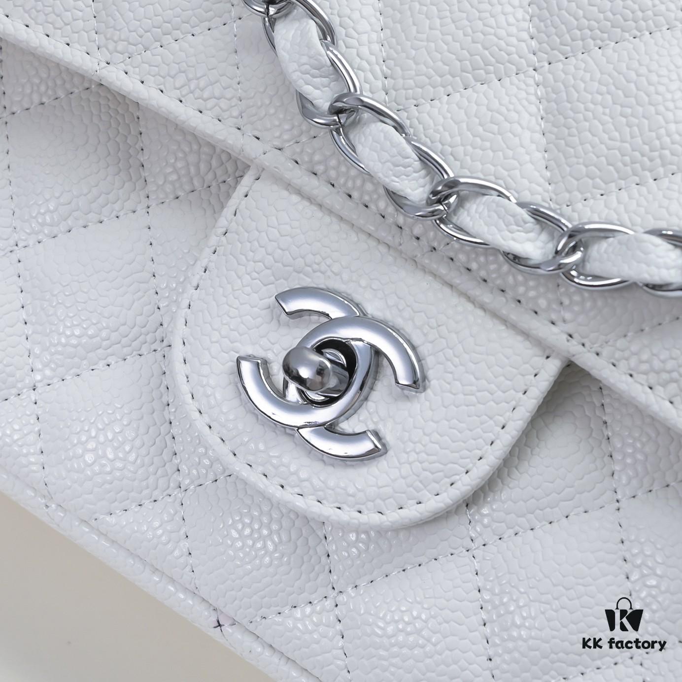 6930498ff09edb6de4c4e1e0 Chanel Classic Flap Bag CF2.55, Ultimate Luxury Item, Top-Tier Caviar Grain Calfskin with Genuine 24K Gold Hardware