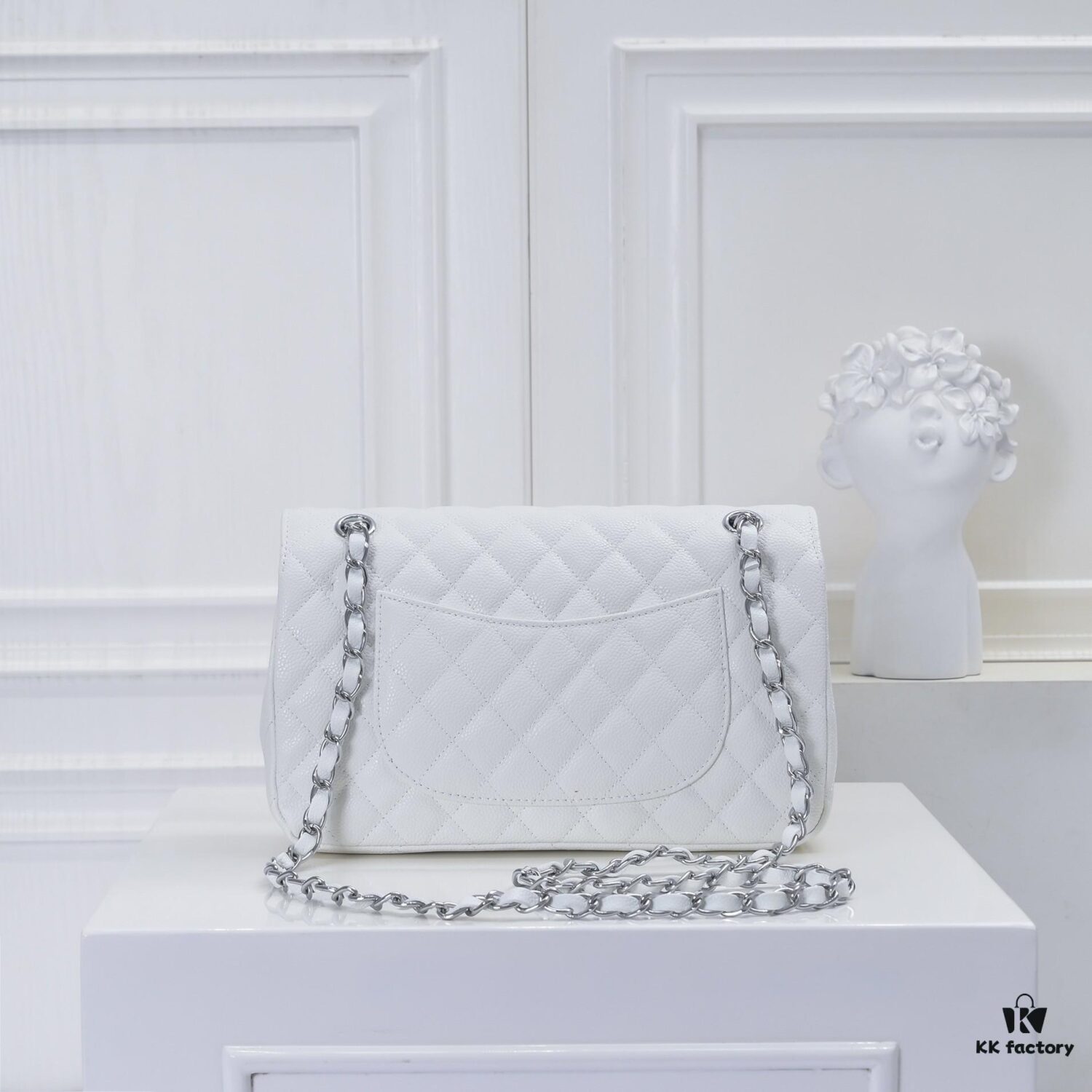 6930498ff09edb6de4c4e1e1 Chanel Classic Flap Bag CF2.55, Ultimate Luxury Item, Top-Tier Caviar Grain Calfskin with Genuine 24K Gold Hardware