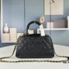 6930499df09edb6de4c4e1fd New Arrival Batch Jennie's Same Style Chanel Bowling Bag in Black – Why Is It So Popular?