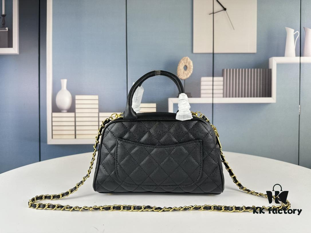 693049a2f09edb6de4c4e204 New Arrival Batch Jennie's Same Style Chanel Bowling Bag in Black – Why Is It So Popular?