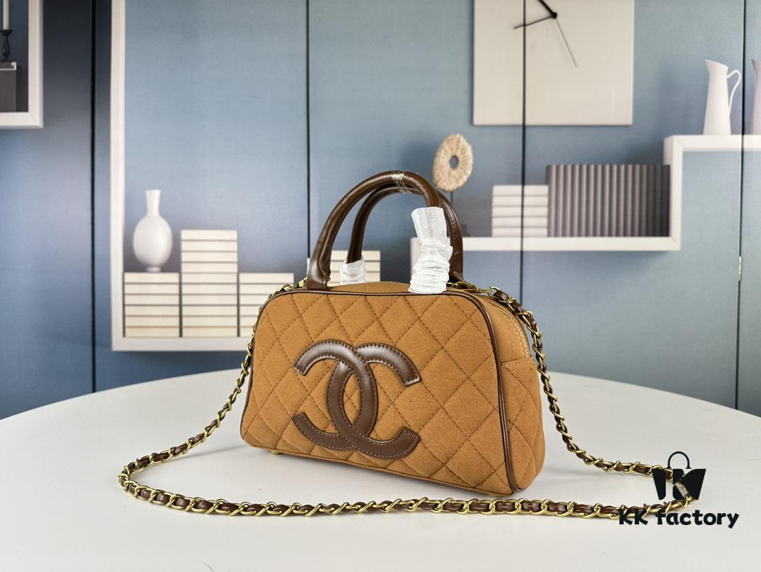 693049aaf09edb6de4c4e20f New Arrival Wholesale Jennie Same Style Chanel Bowling Bag in Black – Why Is It So Popular?