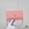 693049d2f09edb6de4c4e244 CHANEL WOC Classic Caviar 'Fortune Bag' with Original Hardware, Adjustable Chain Strap for Crossbody or Shoulder Wear