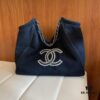 693049f5f09edb6de4c4e26e CHANEL Denim Underarm Tote Bag 2024 New Arrival Fashion Trendy Style