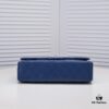 69304a31f09edb6de4c4e2bc Deep Blue Chanel Classic Century Style, Exquisitely Crafted with Imported Lambskin and Original Hardware, Quilted Diamond Pattern, Soft and Perfect Shape