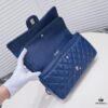 69304a34f09edb6de4c4e2c0 Deep Blue Chanel Classic Century Style, Exquisitely Crafted with Imported Lambskin and Original Hardware, Quilted Diamond Pattern, Soft and Perfect Shape