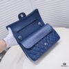 69304a34f09edb6de4c4e2c1 Deep Blue Chanel Classic Century Style, Exquisitely Crafted with Imported Lambskin and Original Hardware, Quilted Diamond Pattern, Soft and Perfect Shape